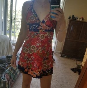 Floral sun dress